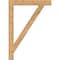 Ekena Millwork Traditional Block Smooth Bracket, Western Red Cedar, 3 1/2"W x 30"D x 42"H BKT04X30X42TRA05SWR - alternate 3